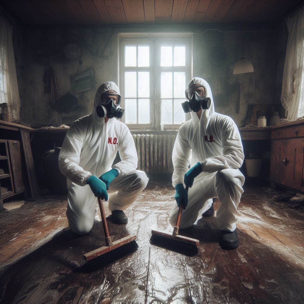 Limpieza post mortem por fallecimiento en La Garriga